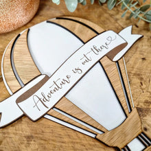Load image into Gallery viewer, Personalised Oak Hot Air Balloon