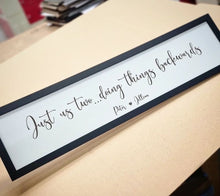 Load image into Gallery viewer, Personalise your own/Choose your own quote Country Sign