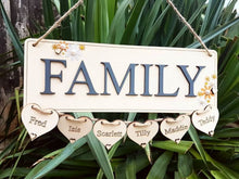 Load image into Gallery viewer, 3D Family Plaque