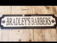 Load image into Gallery viewer, METAL BUMBLEBEE Personalise your own - 3D Train/Street Style Sign