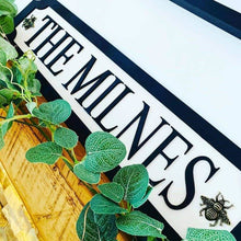 Load image into Gallery viewer, METAL BUMBLEBEE Personalise your own - 3D Train/Street Style Sign