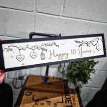 Load image into Gallery viewer, Personalised Blossom Tree 3D Sign - Choose your own quote