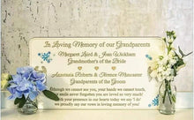Load image into Gallery viewer, 40cm x 20cm Reserved/In Loving Memory Wedding Sign