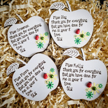 Load image into Gallery viewer, Teacher/Nursery Thank You Apple Magnet