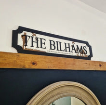 Load image into Gallery viewer, REMEMBRANCE DAY Personalise your own - 3D Train/Street Style Sign