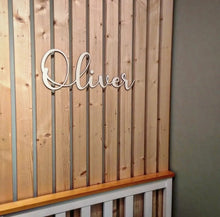 Load image into Gallery viewer, Personalised Wooden Name Sign