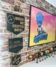 Load image into Gallery viewer, Three-Tier Gaming Signs with Personalised Grenade