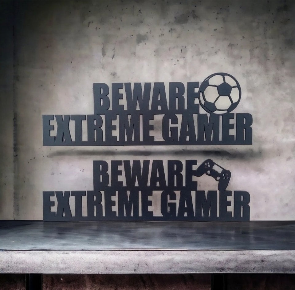 Beware Extreme Gamer Contemporary Collection