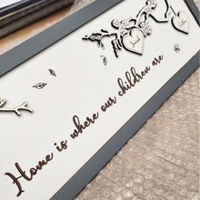Load image into Gallery viewer, Personalised Blossom Tree 3D Sign - Choose your own quote
