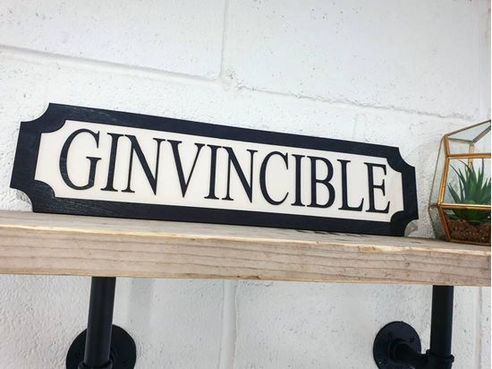 Ginvincible 3D Train/Street Sign