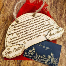 Load image into Gallery viewer, PERSONALISE YOUR OWN Thank You Rainbow Keepsake
