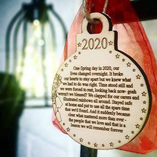 Lockdown 2020 Christmas Keepsake/Decoration