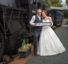 Load image into Gallery viewer, Classic Black - Personalise your own - 3D Train/Street Style Sign
