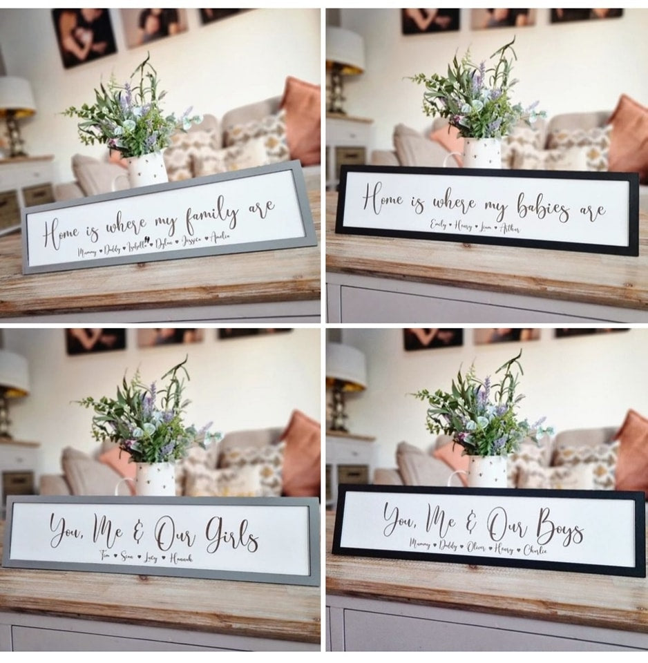 Personalise your own/Choose your own quote Country Sign